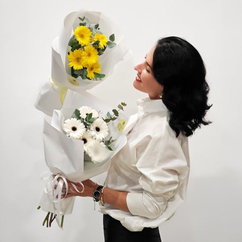 Set dvoch kytičiek s germinkami