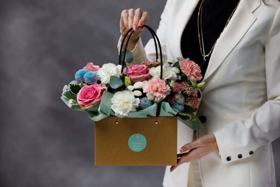 Kvetinová kabelka