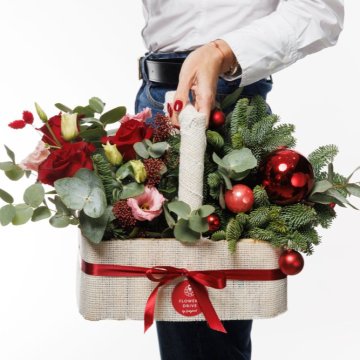 Vianočné ikebany a aranžmány