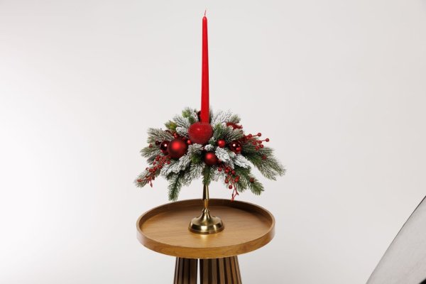Aranžmán s jednou sviečkou-Jingle Bells