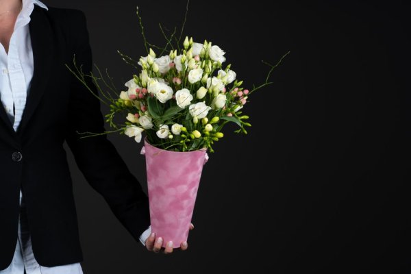 Eustoma v boxe Eustoma v boxe
