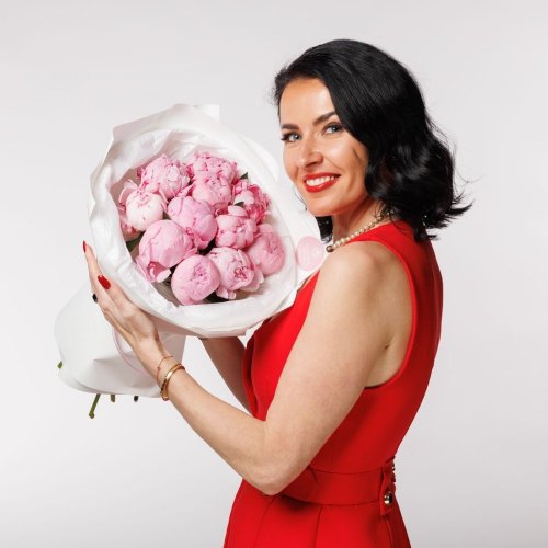 Kytica Romantická pivonka