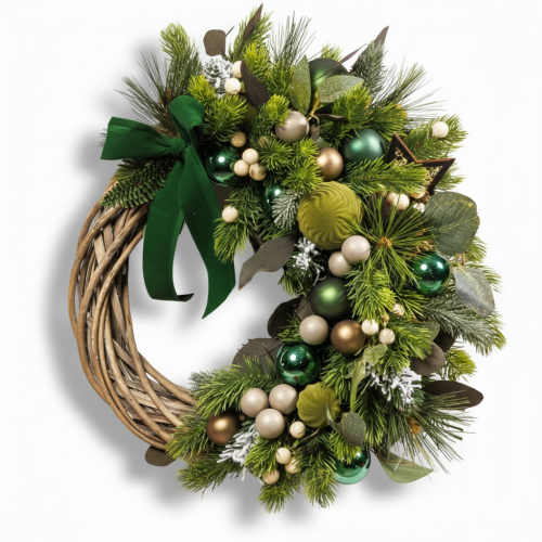 Vianočný veniec na dvere - Betlehem