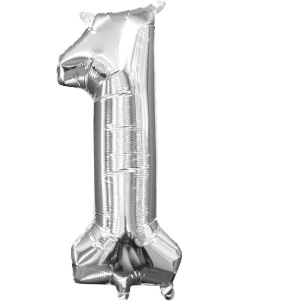 Balón číslo vo veľkosti 35cm - Farba: Zlatá, Číslo Balónika: 1 Balón číslo vo veľkosti 35cm - Farba: Zlatá, Číslo Balónika: 1