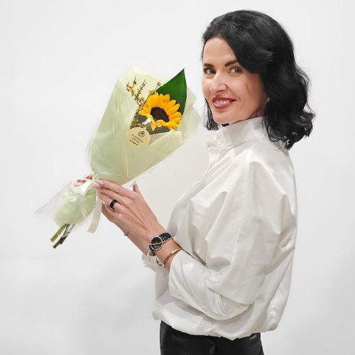 Set - 3 Korporátne kytice slnečnica