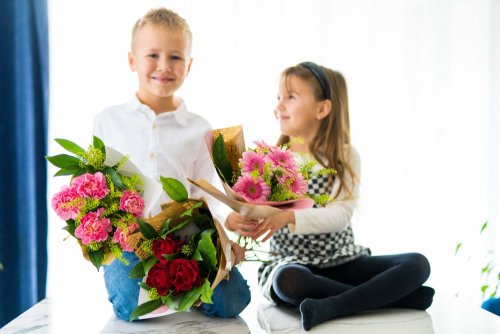 Set troch kytíc - kytičky pre TOP-ky