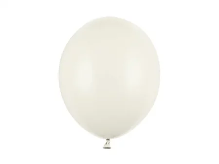 Balón - 30 cm, Pastelový Krémový