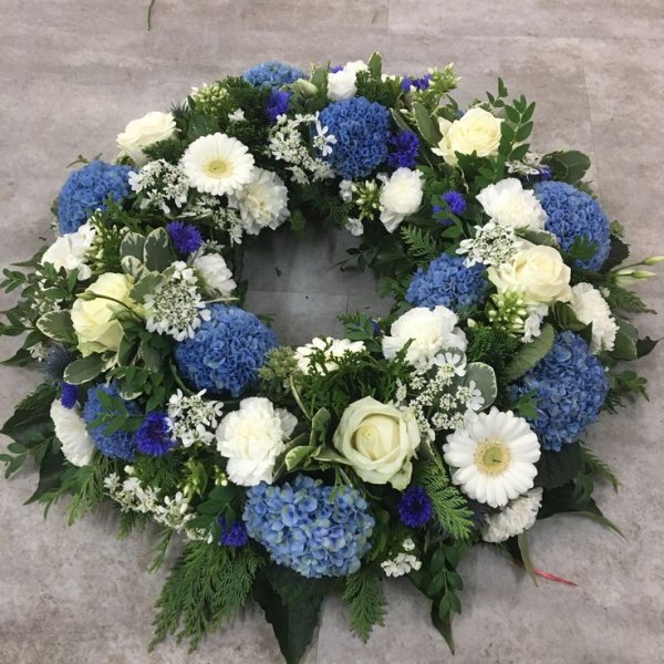 Smútočný veniec pre muža