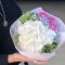 Kytica biela hortenzia - nežné spojenie hortenzií a ruží