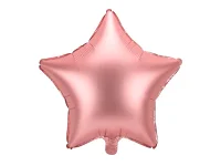 Fóliový balónik-Hviezda 48cm - Farba: Zlatá, Plnenie balónov: Bez náplne