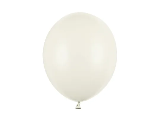 Balón - 30 cm, Pastelový Krémový