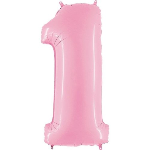 Fóliový balón číslo ''1'' - 102 cm