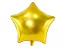 Fóliový balónik-Hviezda 48cm - Farba: Rose Gold, Plnenie balónov: Naplnený héliom