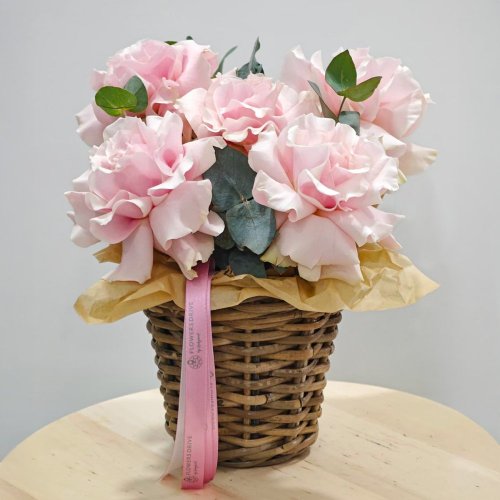 Kvetinový kôš - Merci