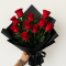 Smútočná kytica - Červené ruže