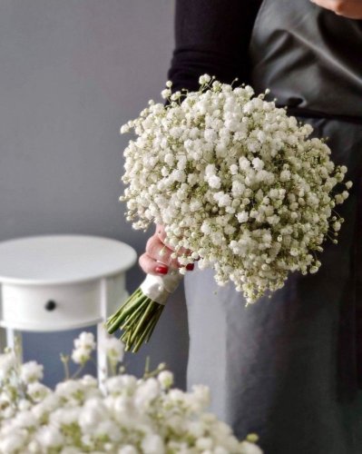 Svadobná kytica Gypsomilka