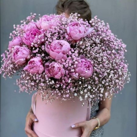 Kvetinový box - Ružová eufória