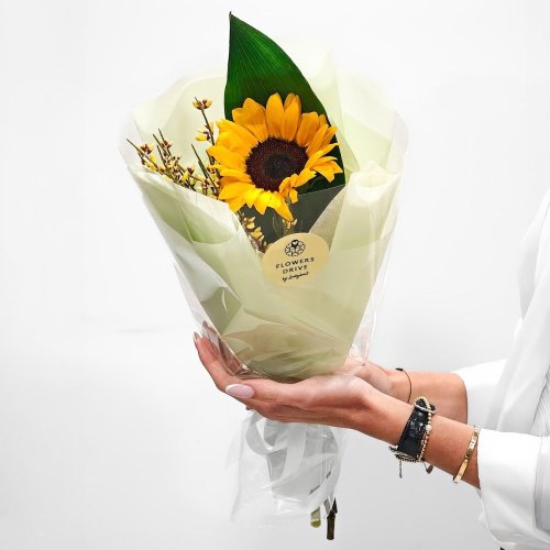 Set - 3 Korporátne kytice slnečnica