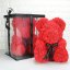 Luxury Rose Bear – red