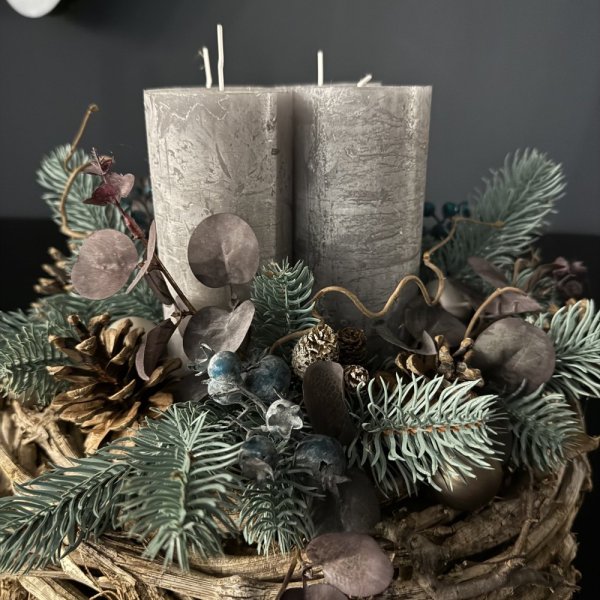 Adventný veniec - Lesná harmónia