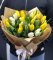 Milované tulipány, klasické - bielo/žltá verzia