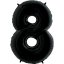 Fóliový balón číslo ''8" - 102 cm
