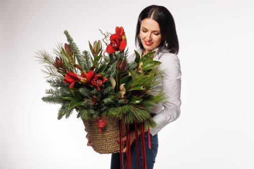 Košik plný vianočnej harmónie