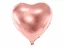 Fóliový balón - Srdce 61cm - Farba: Biela, Plnenie balónov: Bez náplne