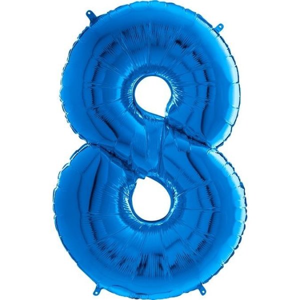Fóliový balón číslo ''8" - 102 cm