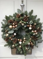 Exkluzívny vianočný veniec na dvere - WelcomeXmas - Veľkosť: XS