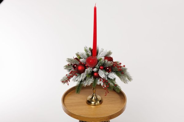 Aranžmán s jednou sviečkou-Jingle Bells
