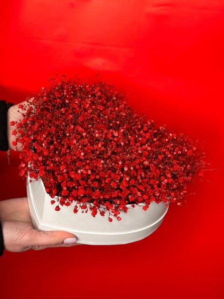 Kvetinový box - Srdiečko z lásky ♡