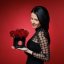 Luxusná vázička Red Elegance