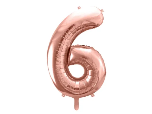 Fóliový balón číslo ''6''