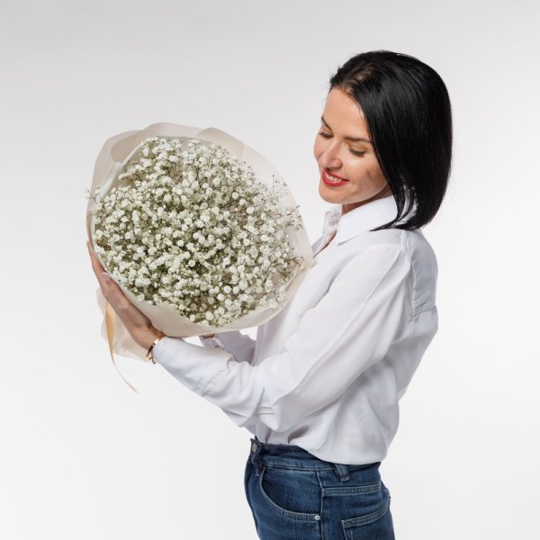 Kytica GypsoMILKA ;) - biela Kytica GypsoMILKA ;) - biela