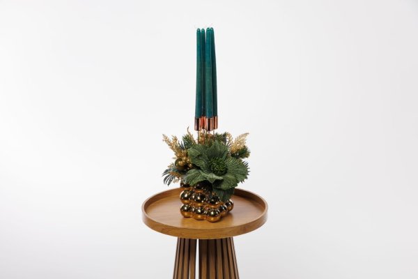 Elegantný adventný aranžmán