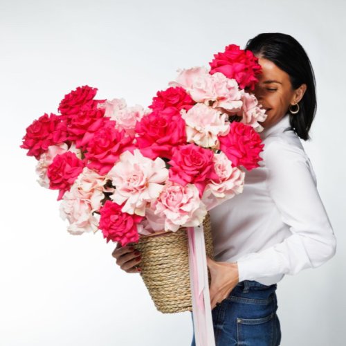 Kvetinový kôš - Romance de Paris