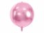 Fóliový balón - Guľa - Farba: Ružová, Plnenie balónov: Bez náplne