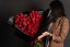 Luxusná kytica ruží - I LOVE YOU! - Veľkosť: L