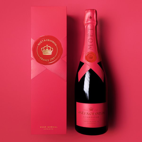 Moët & Chandon Rosé Impérial Brut Limitovaná Edícia v Krabici
