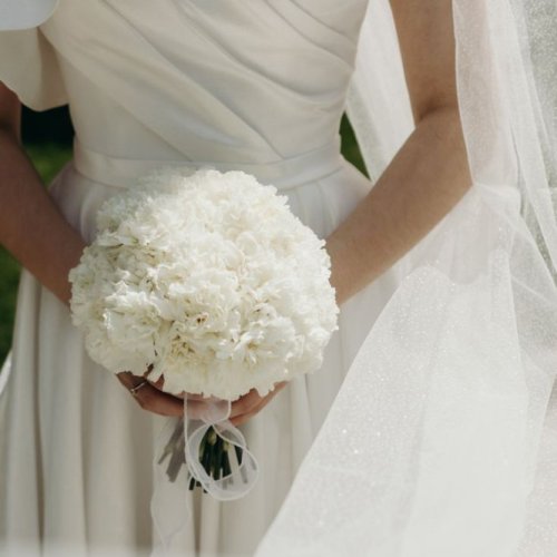 Svadobná kytica Biely Karafiat