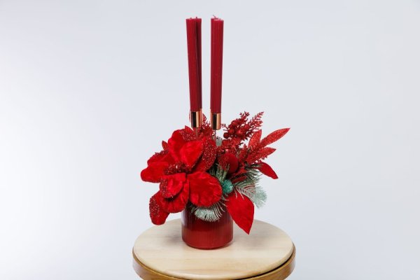 Elegantný adventný aranžmán