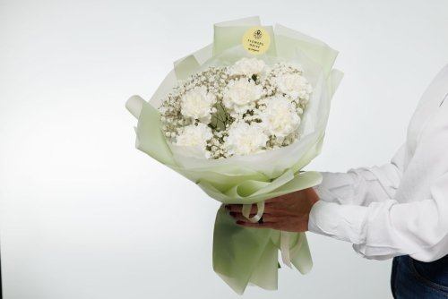 Kytica Fancy - biela