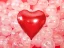 Fóliový balón - Srdce 61cm - Farba: Ružová, Plnenie balónov: Naplnený héliom