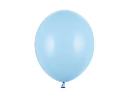 Balón - 30 cm, Pastelový Svetlo modrý