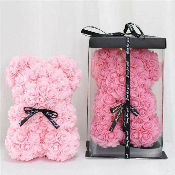 Luxury Rose Bear – pink