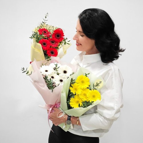 Set troch kytíc - kytičky pre TOP-ky