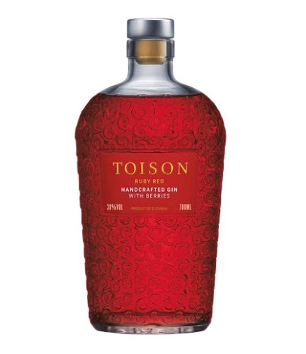 Gin TOISON Handcrafted RUBY RED