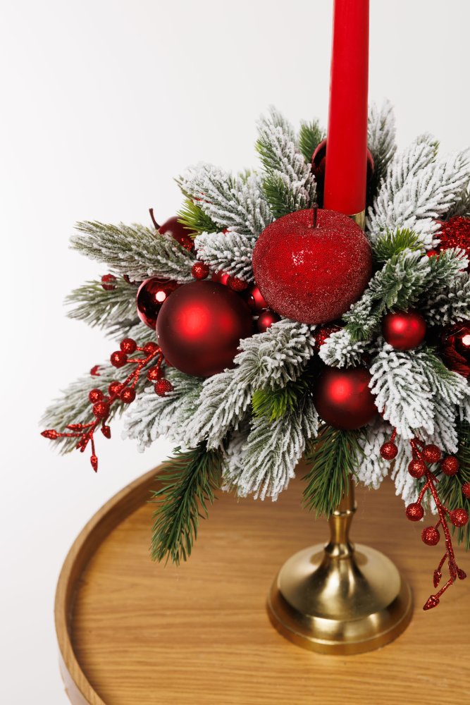 Aranžmán s jednou sviečkou-Jingle Bells Aranžmán s jednou sviečkou-Jingle Bells