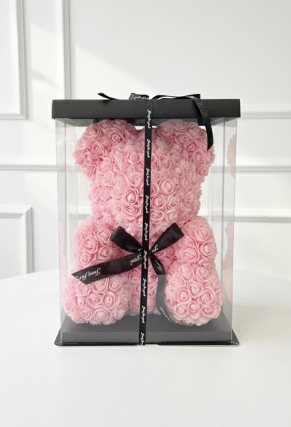 Luxury Rose Bear – pink